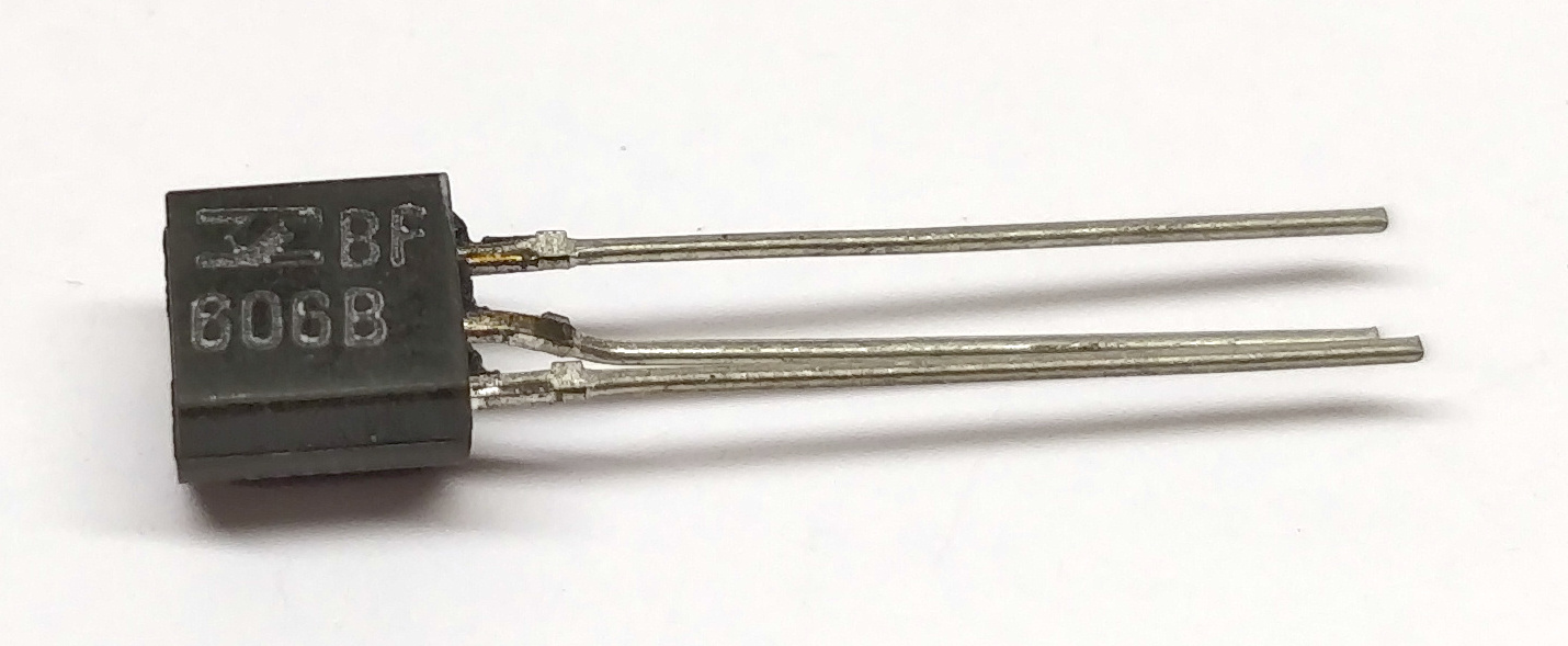 20x BF606B PNP Transistor – 370MHz, 25mA, 20V, 0,30W, TO-92 Von SGS Thomson, Kompatibel Zu BF506A