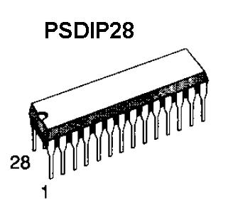 thumbnail image 2 of MK45H12N35 STMicroelectronics CMOS BIPORT FIFO – 1K X 9, 35ns – PSDIP28 – IDT7202 Compatible 2 of 4